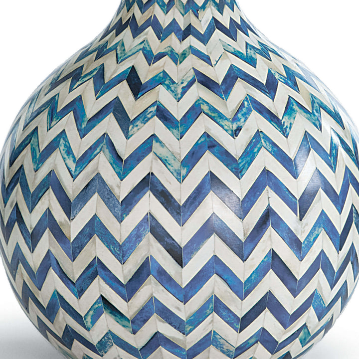 Regina Andrew 13-1200  Chevron Lamp Indigo