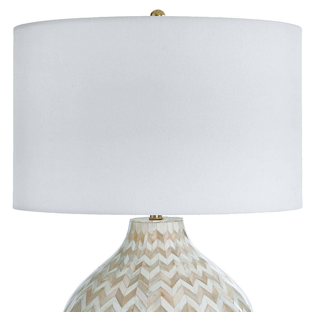 Regina Andrew 13-1201  Chevron Lamp Natural