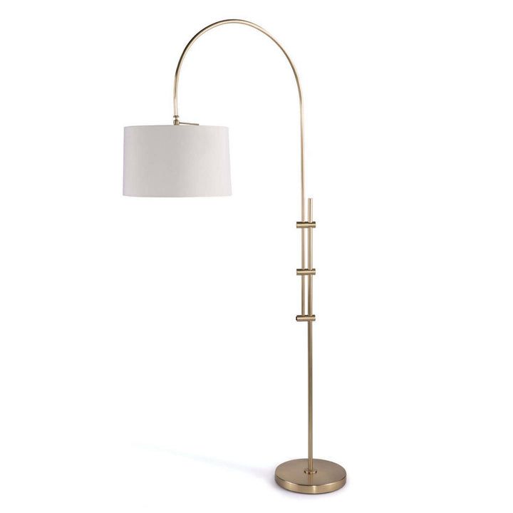 Regina Andrew 14-1004NB  Arc Lamp Natural Brass