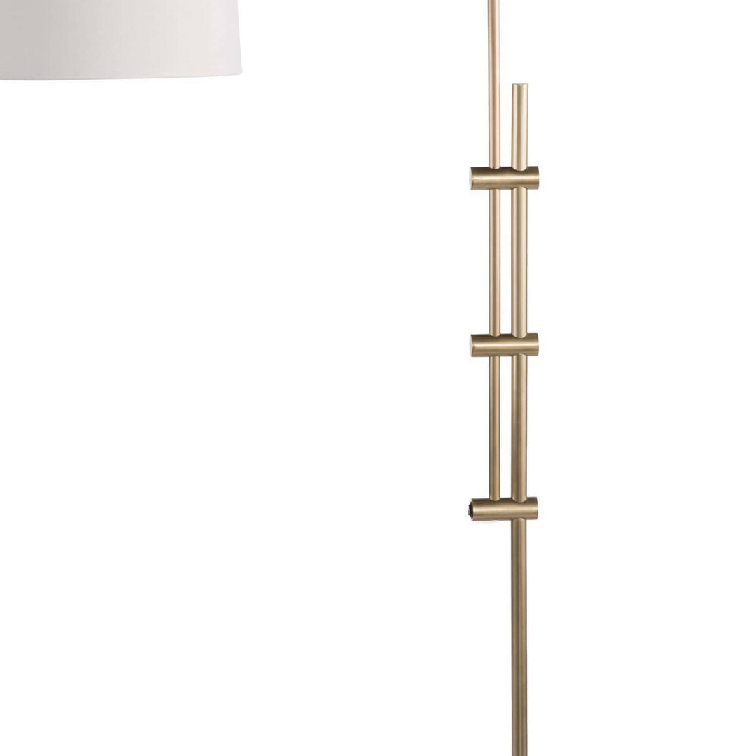 Regina Andrew 14-1004NB  Arc Lamp Natural Brass