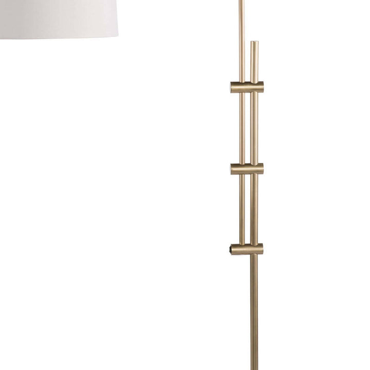 Regina Andrew 14-1004NB  Arc Lamp Natural Brass