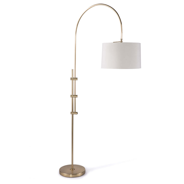 Regina Andrew 14-1004NB  Arc Lamp Natural Brass