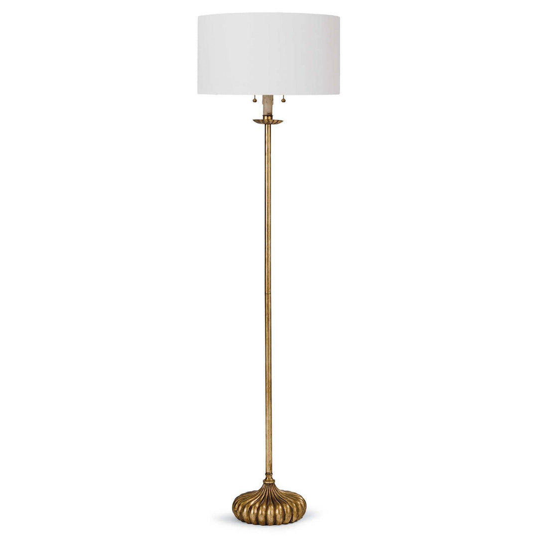 Regina Andrew 14-1015  Clove Lamp Antique Gold Leaf