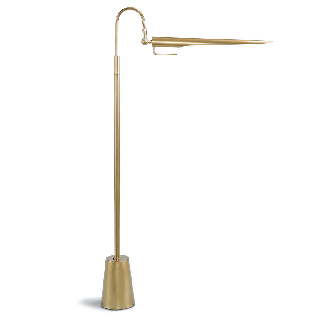 Regina Andrew 14-1017NB Modern Raven Lamp Natural Brass