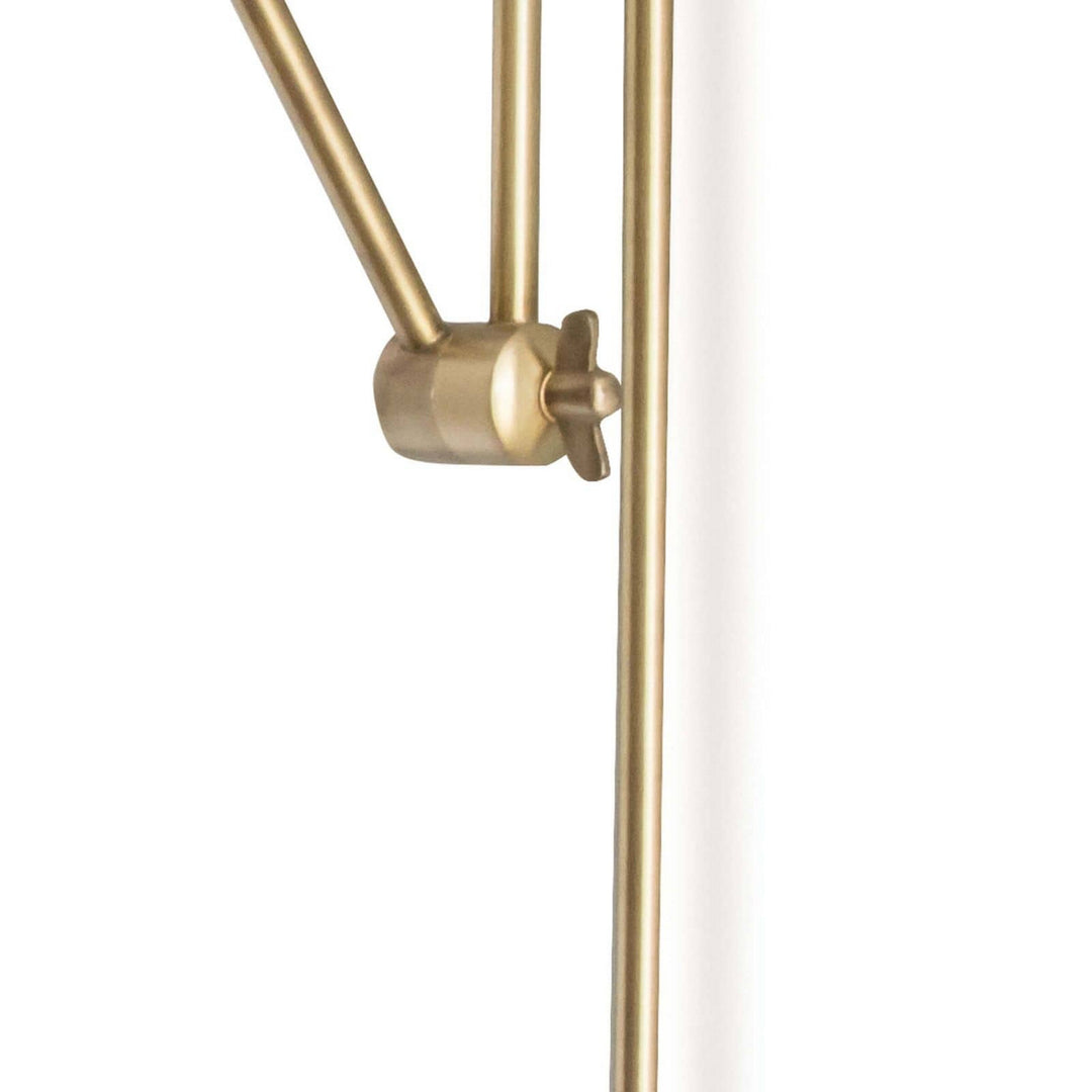 Regina Andrew 15-1008NB  Zig-Zag Lamp Natural Brass