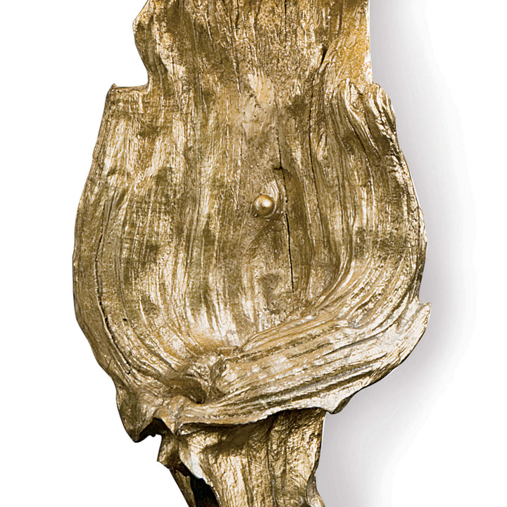 Regina Andrew Driftwood 15-1011AGL Wall Sconce Light - Antique Gold Leaf