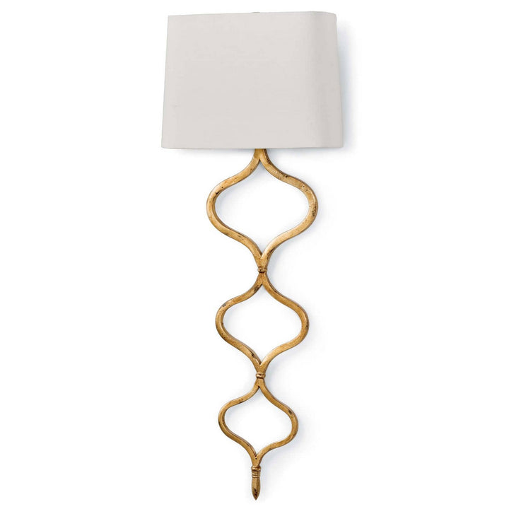 Regina Andrew Sinuous 15-1018GL Wall Sconce Light - Gold Leaf