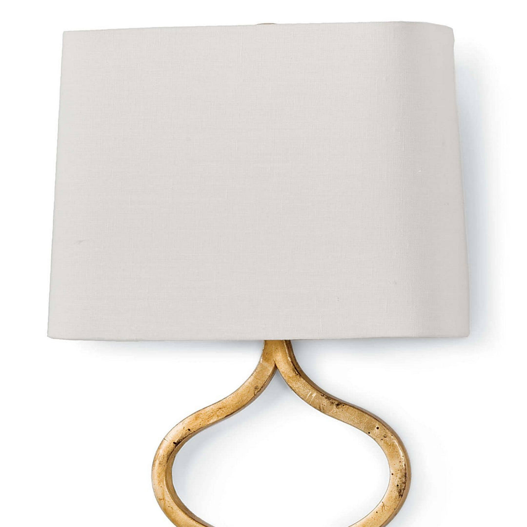 Regina Andrew Sinuous 15-1018GL Wall Sconce Light - Gold Leaf