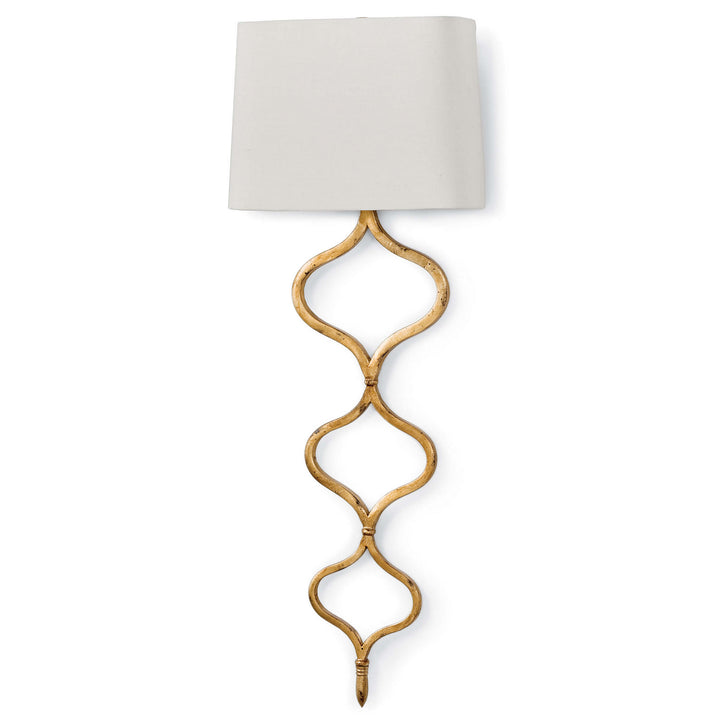 Regina Andrew Sinuous 15-1018GL Wall Sconce Light - Gold Leaf