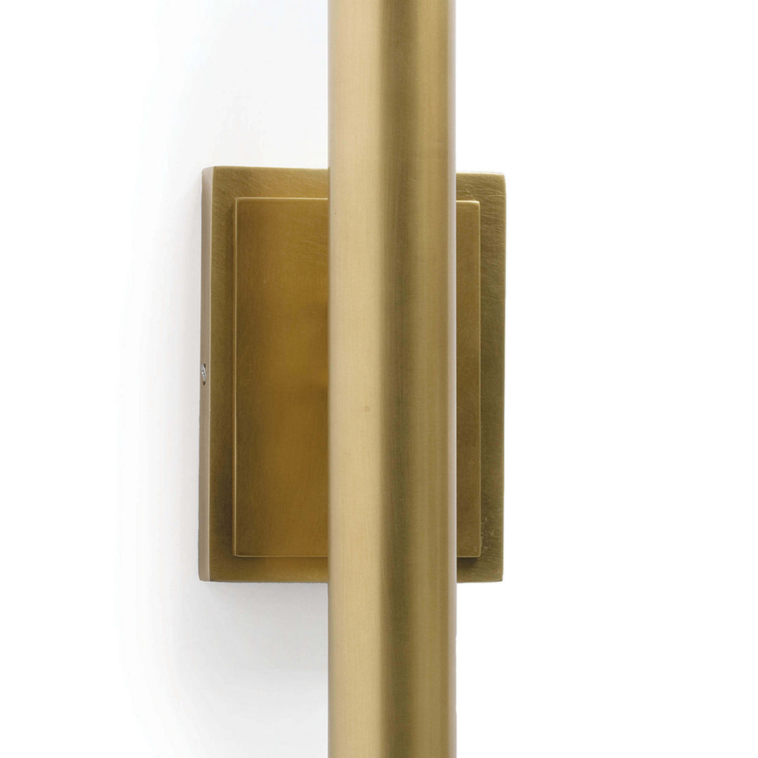 Regina Andrew Redford 15-1045NB Wall Sconce Light - Natural Brass