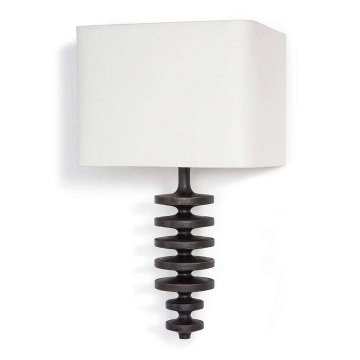 Regina Andrew Fishbone 15-1051EB Wall Sconce Light - Ebony