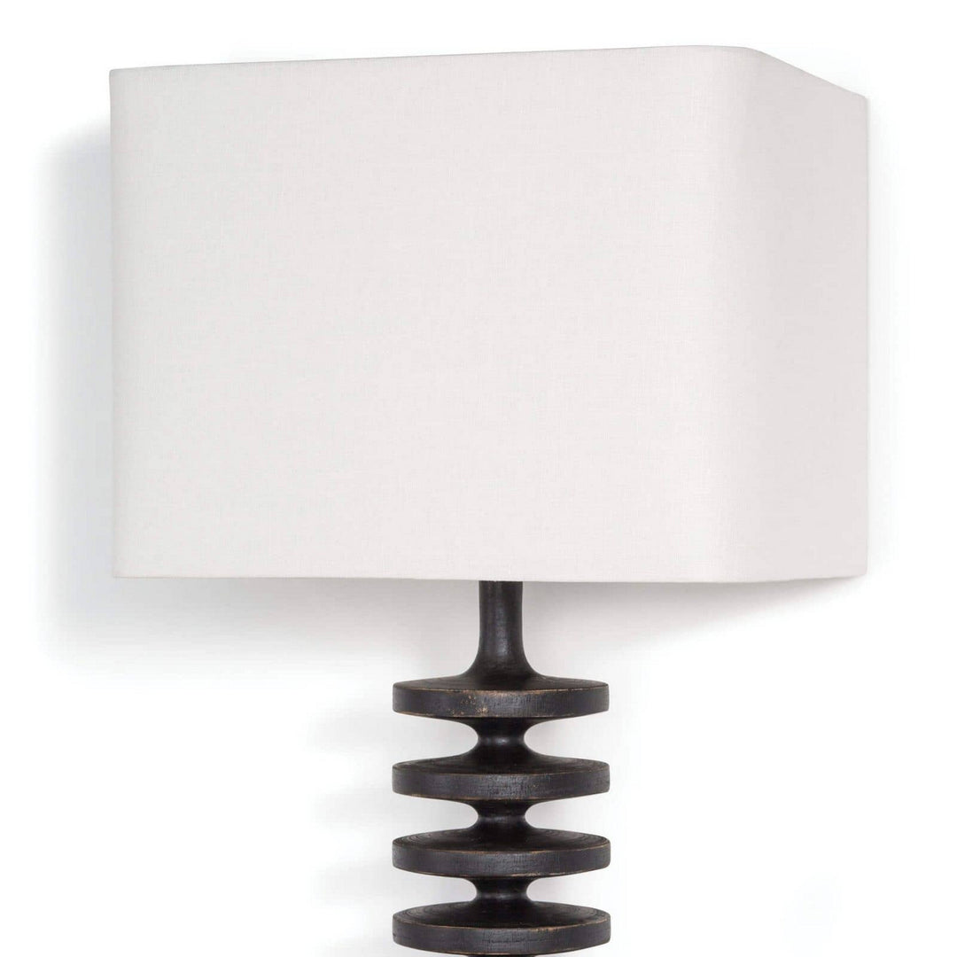 Regina Andrew Fishbone 15-1051EB Wall Sconce Light - Ebony