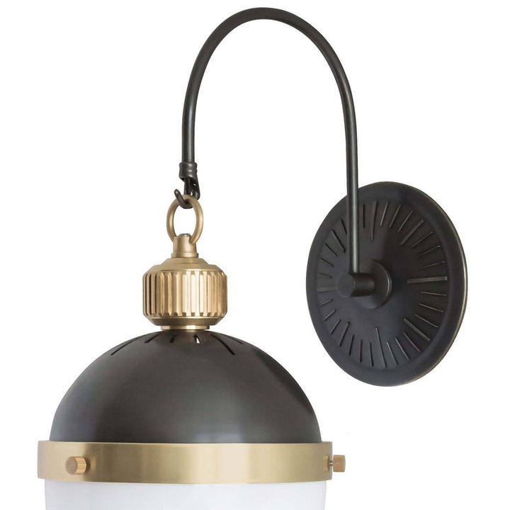 Regina Andrew Otis 15-1056BBNB Wall Sconce Light - Blackened Brass