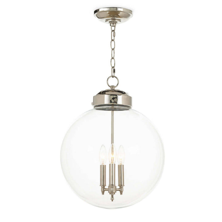 Regina Andrew Globe 16-1004PN Pendant Light - Polished Nickel