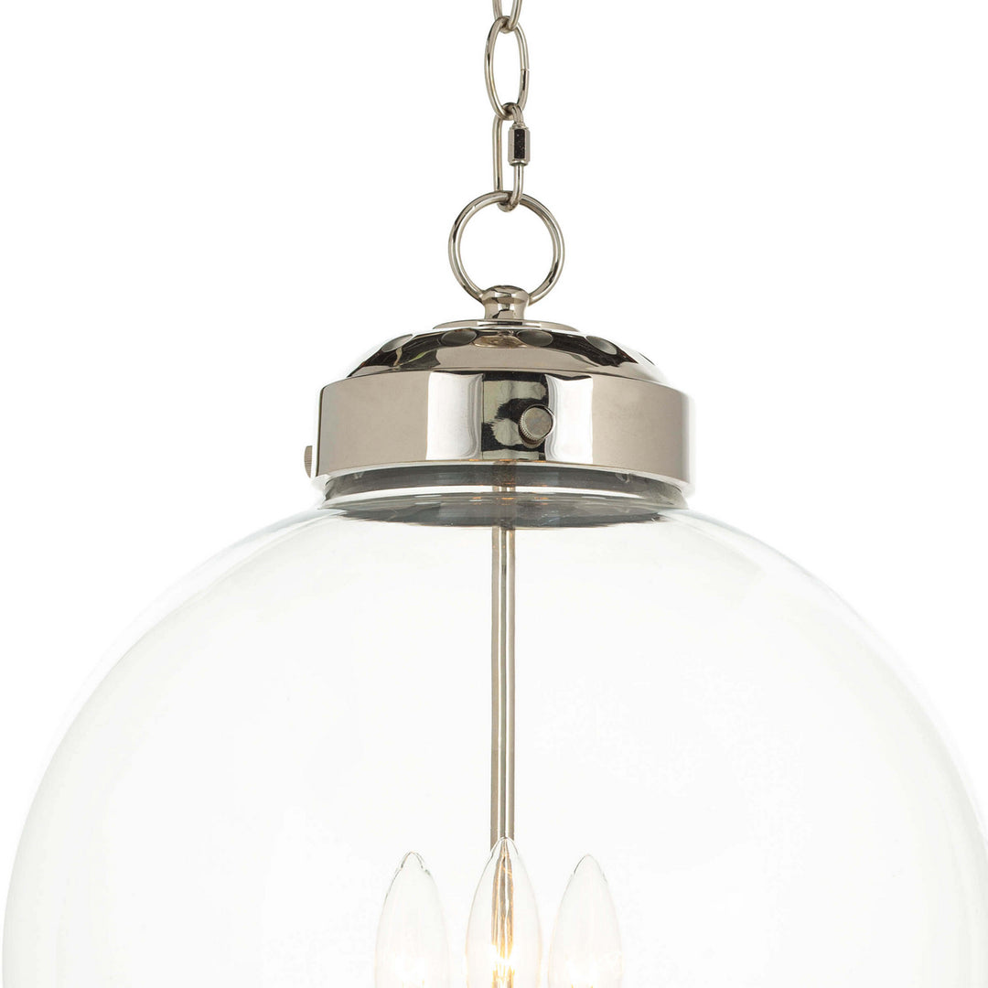 Regina Andrew Globe 16-1004PN Pendant Light - Polished Nickel