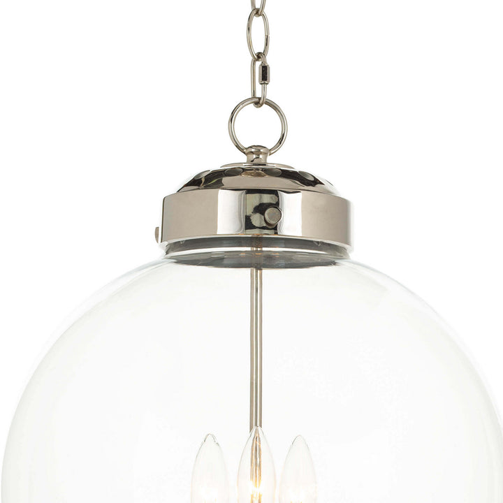 Regina Andrew Globe 16-1004PN Pendant Light - Polished Nickel