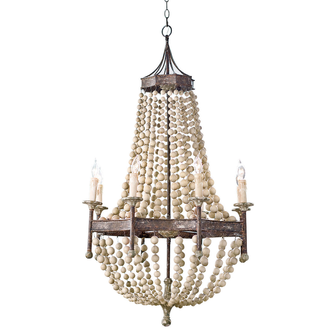 Regina Andrew Wood 16-1008 Chandelier Light - Natural