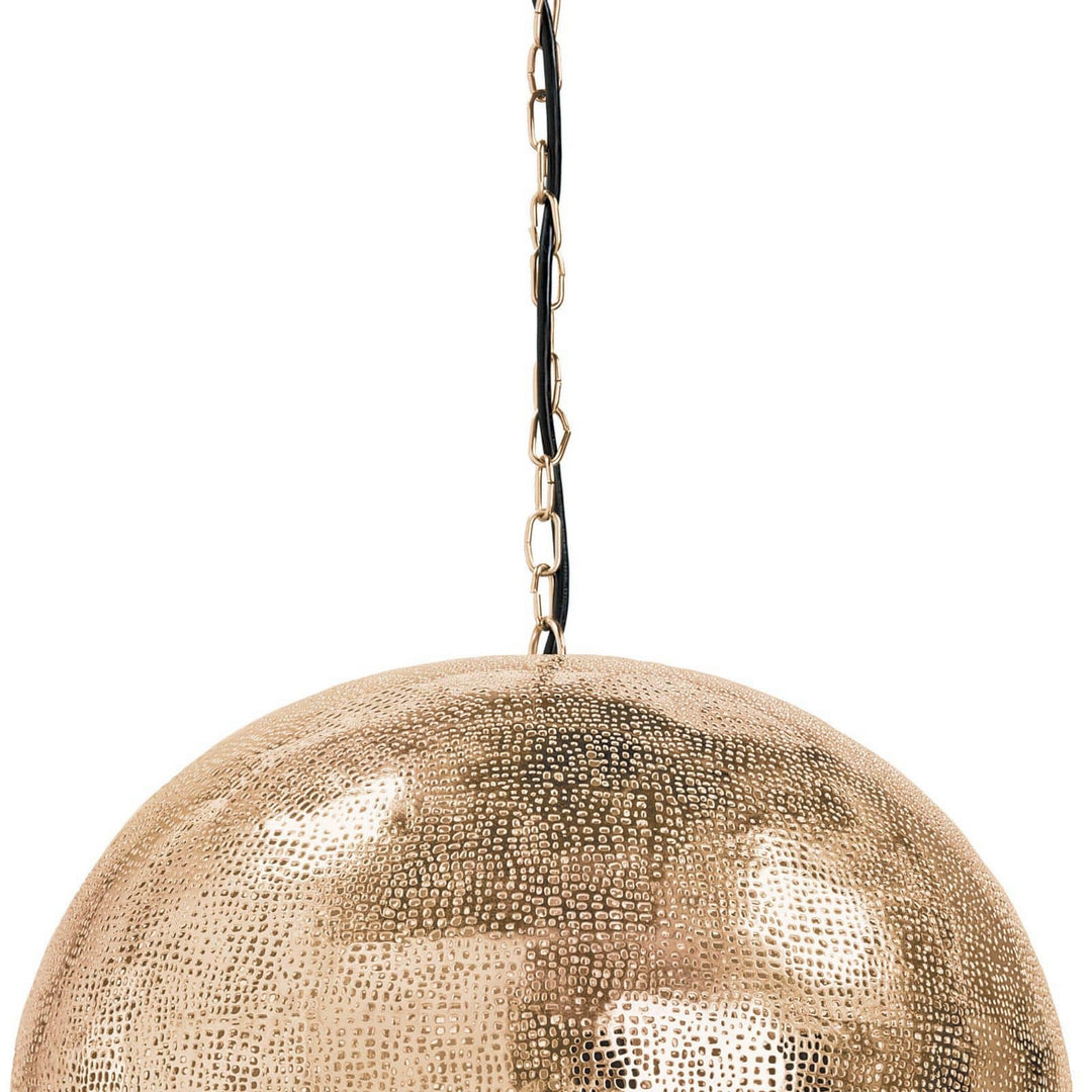 Regina Andrew Pierced 16-1016NB Pendant Light - Natural Brass