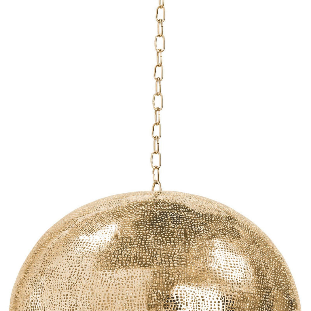 Regina Andrew Pierced 16-1016NB Pendant Light - Natural Brass