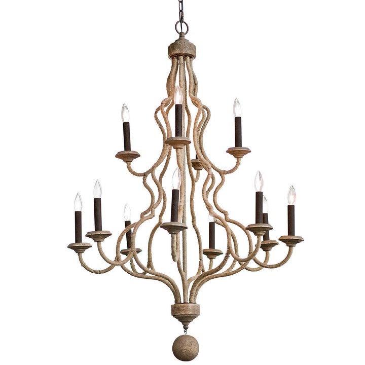 Regina Andrew Jute 16-1024 Chandelier Light - Natural