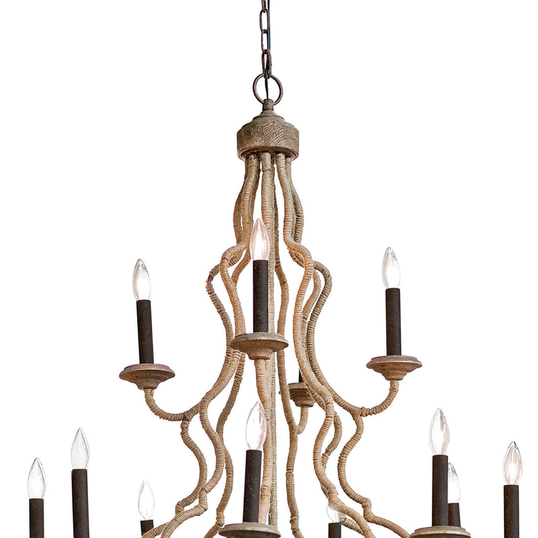 Regina Andrew Jute 16-1024 Chandelier Light - Natural