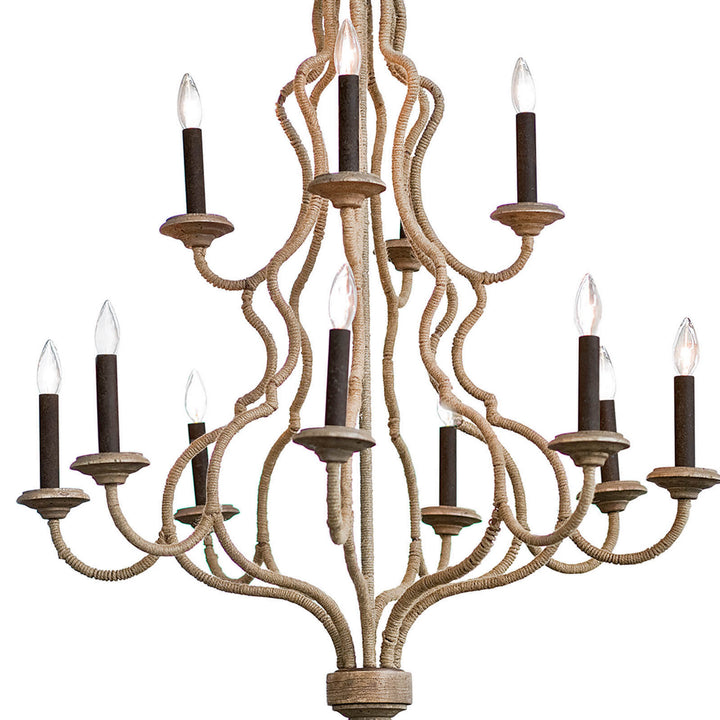 Regina Andrew Jute 16-1024 Chandelier Light - Natural