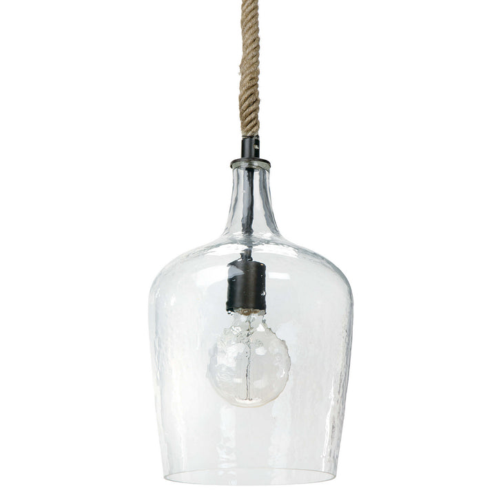 Regina Andrew Hammered 16-1030 Pendant Light - Clear