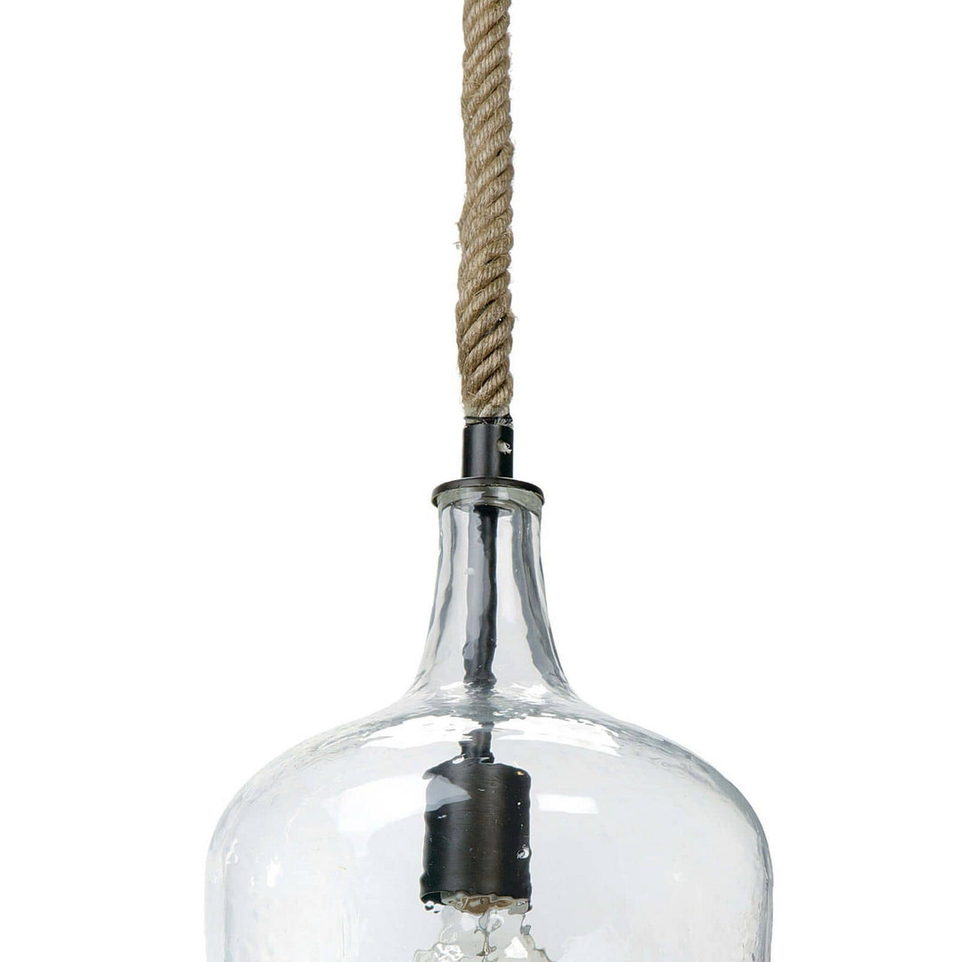 Regina Andrew Hammered 16-1030 Pendant Light - Clear