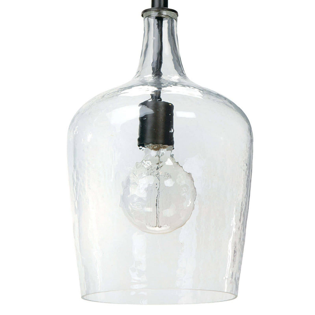 Regina Andrew Hammered 16-1030 Pendant Light - Clear