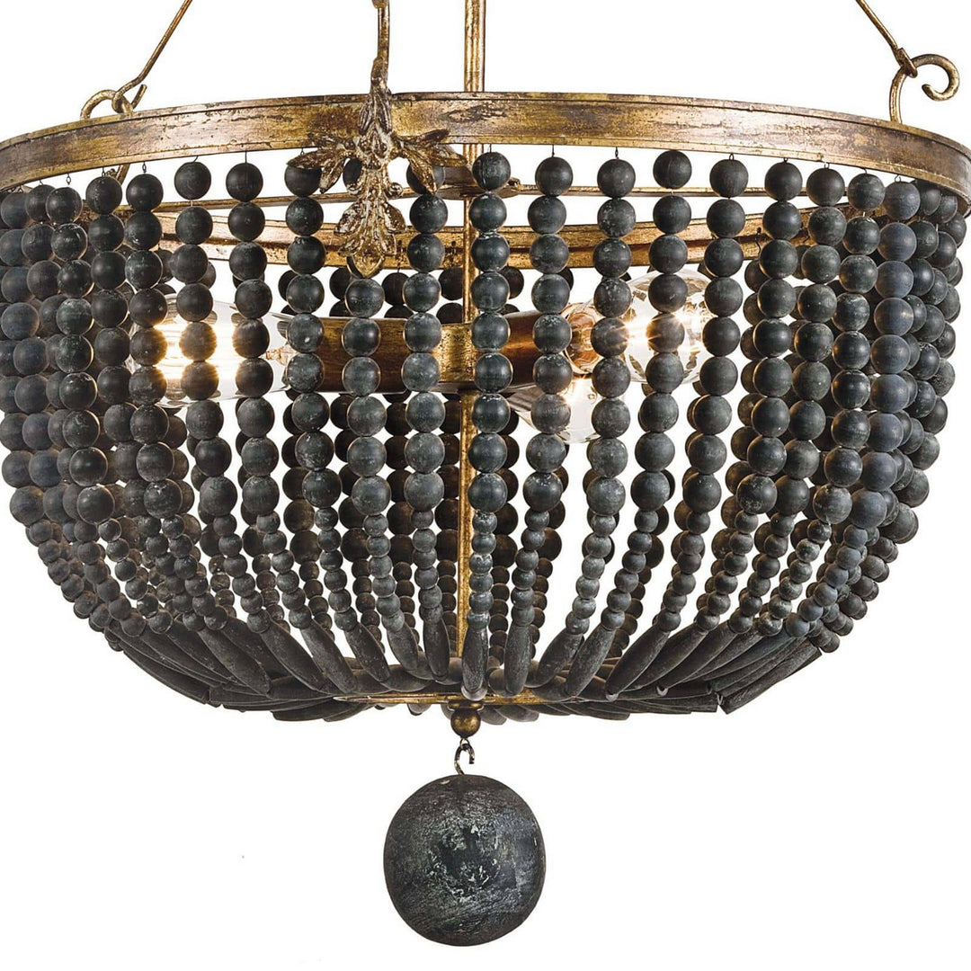 Regina Andrew Fabian 16-1082 Chandelier Light - Black