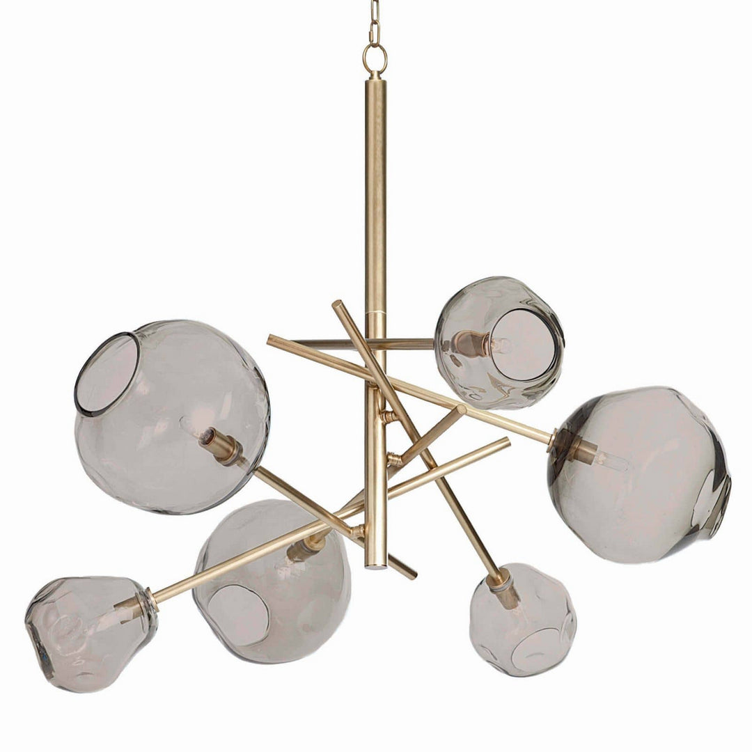 Regina Andrew Molten 16-1089NB Chandelier Light - Brass