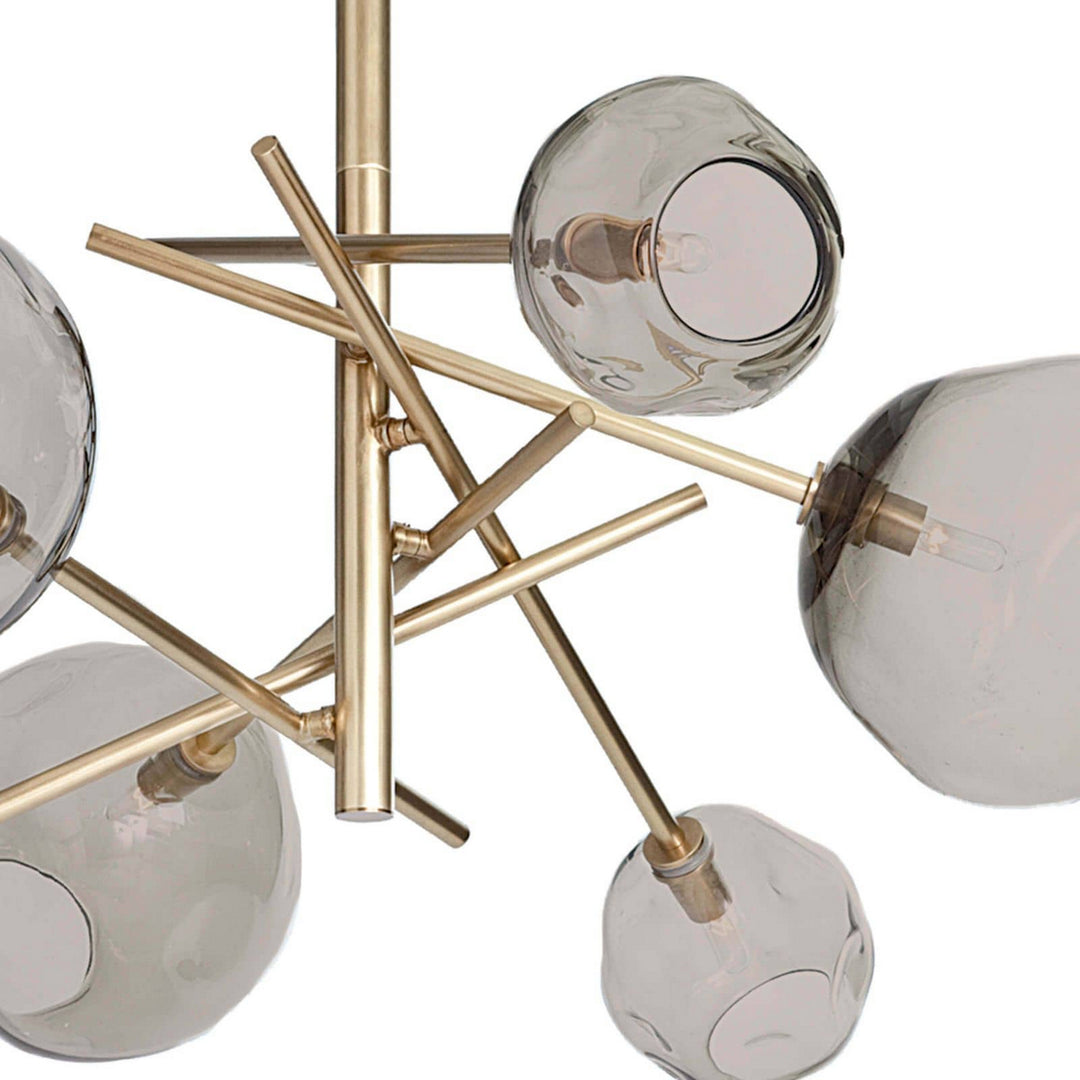 Regina Andrew Molten 16-1089NB Chandelier Light - Brass