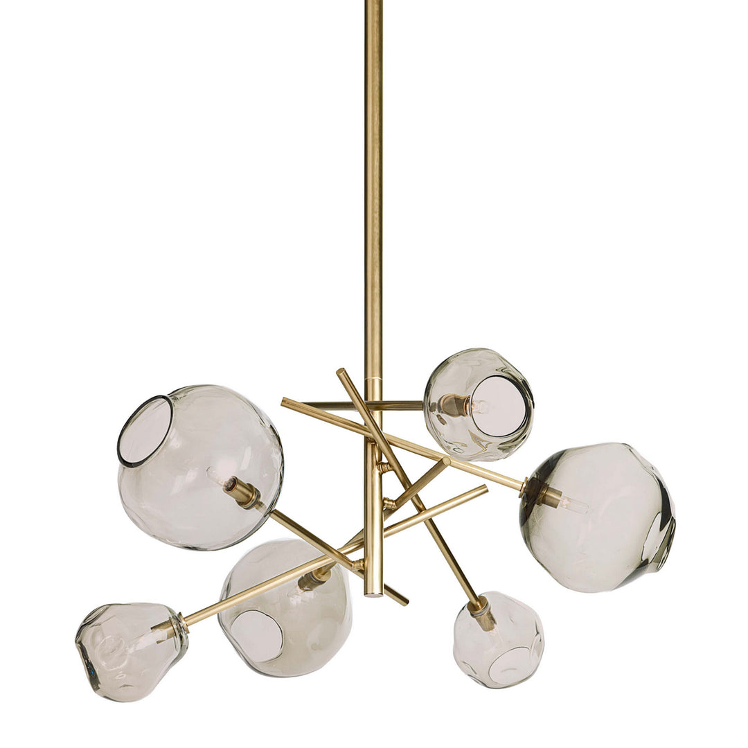 Regina Andrew Molten 16-1089NB Chandelier Light - Brass