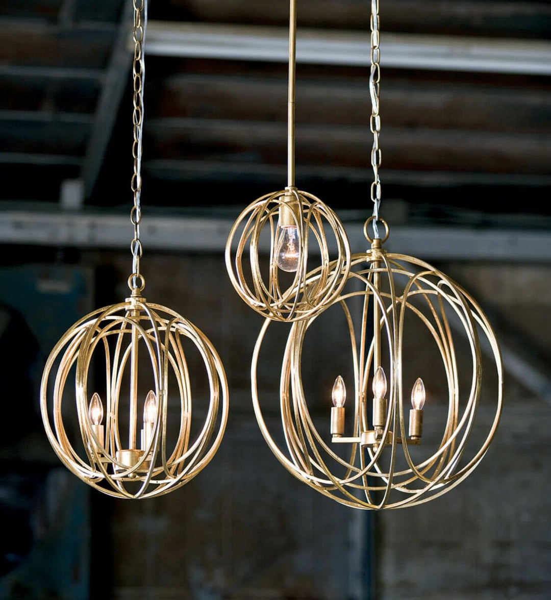 Regina Andrew Ofelia 16-1095GL Pendant Light - Gold Leaf