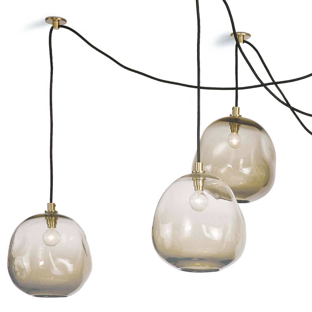 Regina Andrew Molten 16-1111NB Pendant Light - Brass