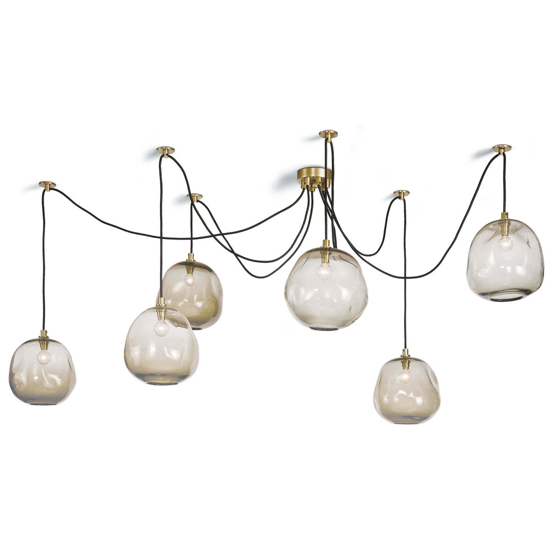 Regina Andrew Molten 16-1111NB Pendant Light - Brass