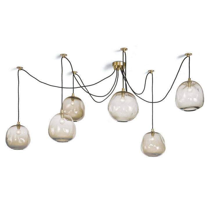 Regina Andrew Molten 16-1112NB Pendant Light - Brass