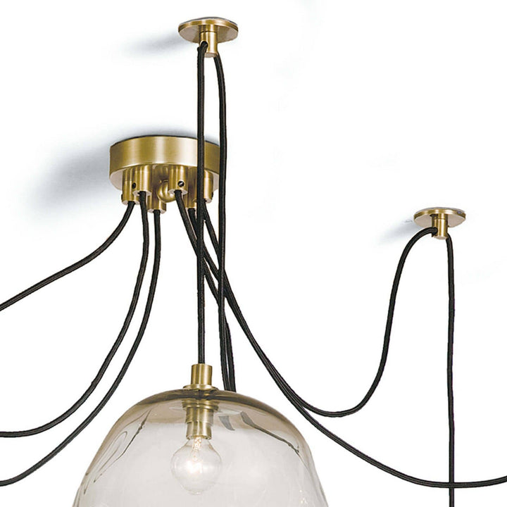 Regina Andrew Molten 16-1112NB Pendant Light - Brass