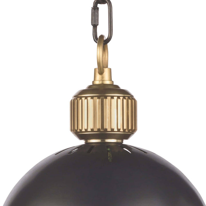 Regina Andrew Otis 16-1117BBNB Pendant Light - Blackened Steel