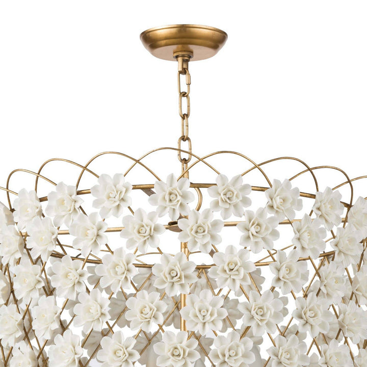 Regina Andrew Alice 16-1130 Chandelier Light - Gold Leaf