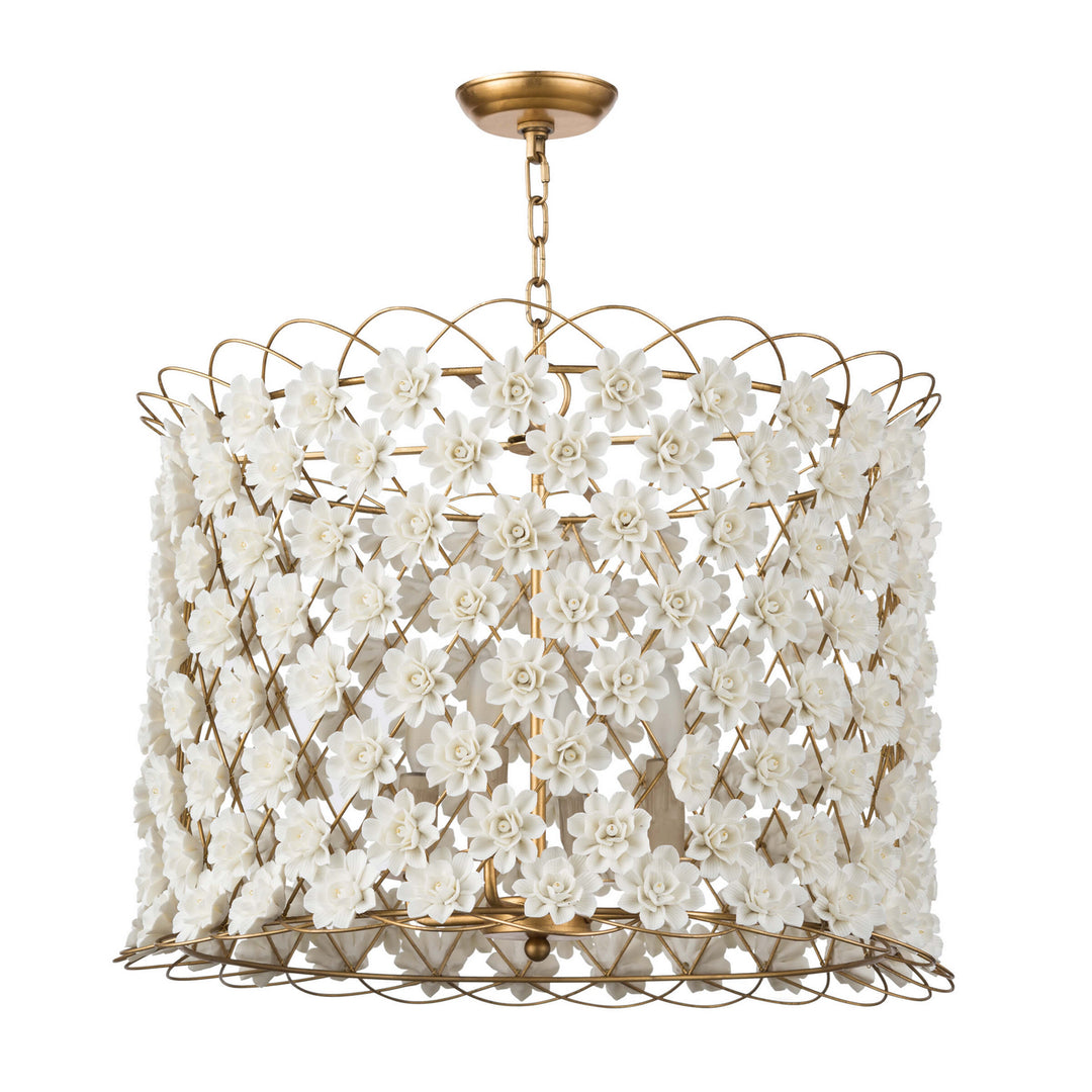 Regina Andrew Alice 16-1130 Chandelier Light - Gold Leaf