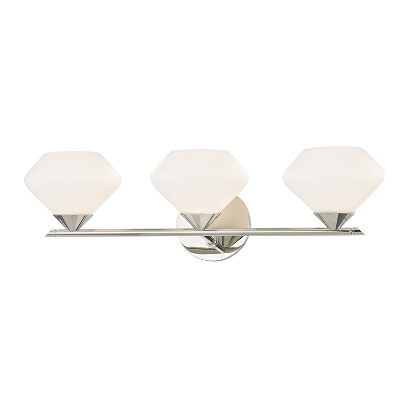 Mitzi Valerie H136303-PN Bath Vanity Light 22 in. wide - Polished Nickel