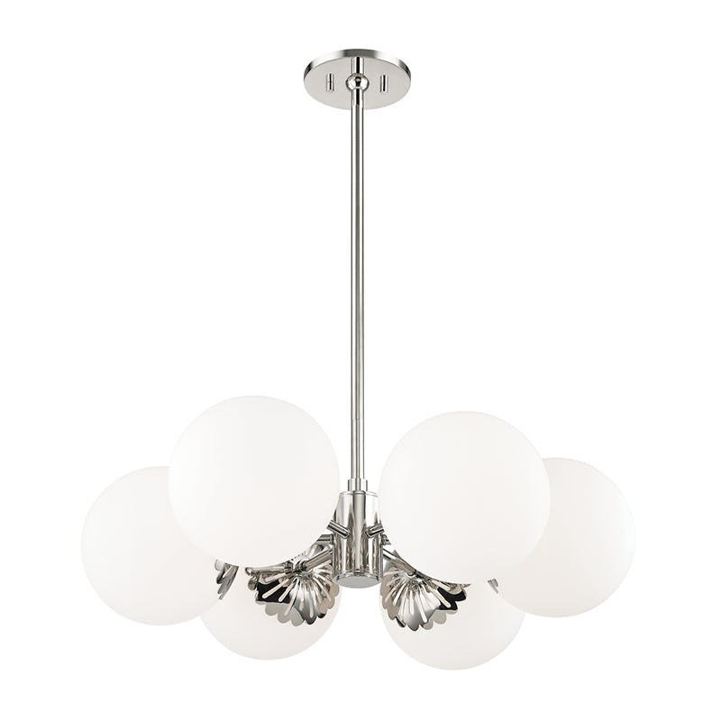 Mitzi Paige H193806-PN Chandelier Light - Polished Nickel