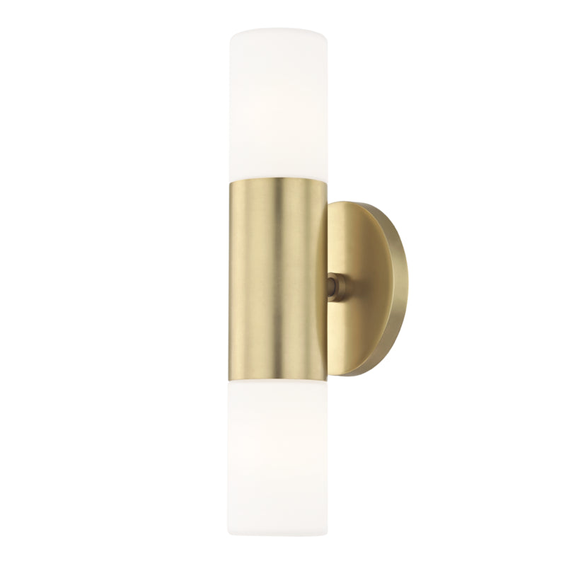 Mitzi Lola H196102-AGB Wall Sconce Light - Aged Brass