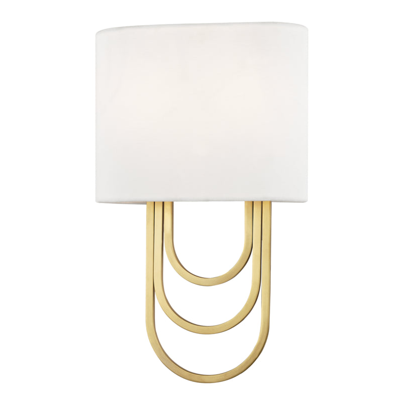 Mitzi Farah H210102-AGB Wall Sconce Light - Aged Brass