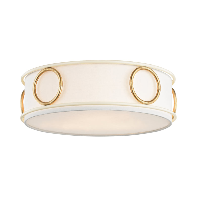 Mitzi Jade H236503-GL/CR Ceiling Light - Gold Leaf/Cream