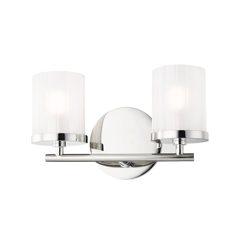 Mitzi Ryan H239302-PN Bath Vanity Light 11 in. wide - Polished Nickel