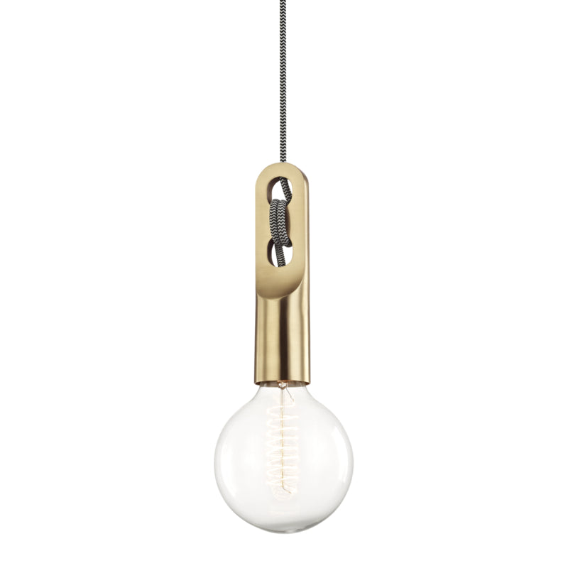 Mitzi Angela H257701-AGB Pendant Light - Aged Brass