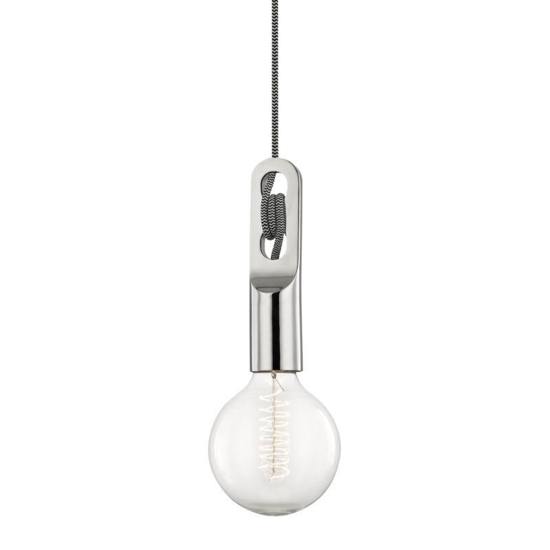 Mitzi Angela H257701-PN Pendant Light - Polished Nickel