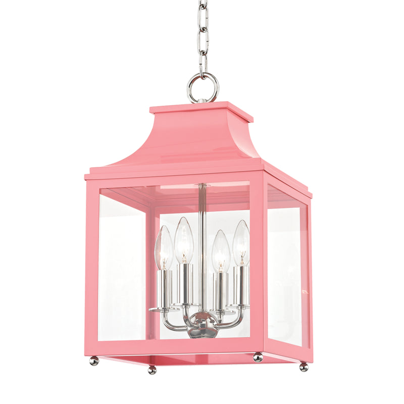 Mitzi Lighting H259704S-PN/PK  Leigh Outdoor Polished Nickel/Pink